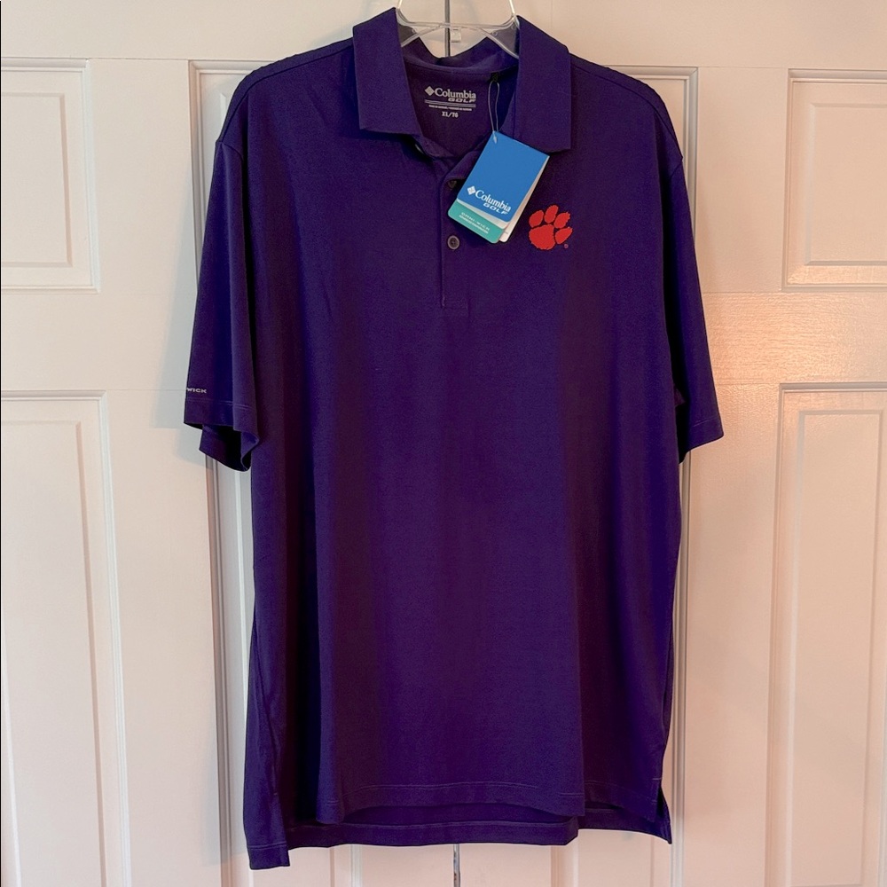 Columbia Clemson Polo Golf shirt